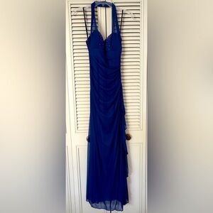 Blondie Nites Halter Gown
